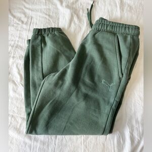 Puma Women's Olive Green Pajama Pants